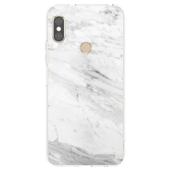 Etui na Xiaomi Redmi Note 5 Global - White marble