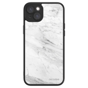 Picasee ULTIMATE CASE na Apple iPhone 15 Plus - White marble