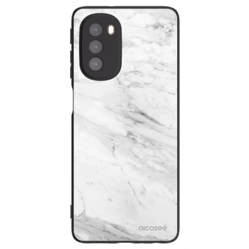 Etui na Motorola Moto G51 - White marble