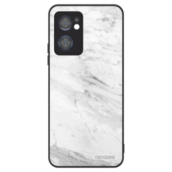 Etui na OPPO Reno 7 5G - White marble