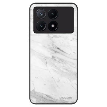 Etui na Xiaomi Poco X6 Pro - White marble
