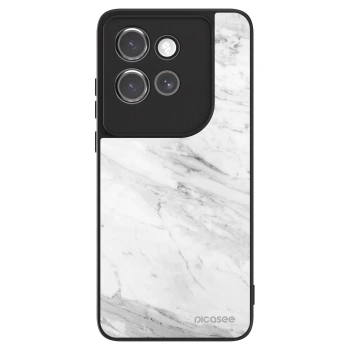 Etui na Motorola Edge 50 Neo - White marble