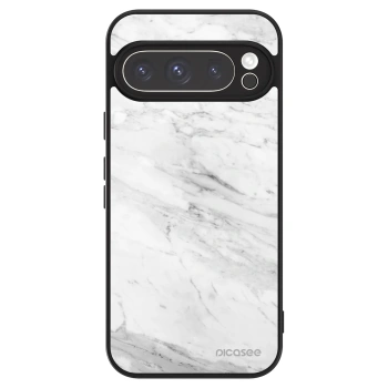 Etui na Google Pixel 9 Pro - White marble
