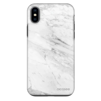 Etui na Apple iPhone XS Max - White marble