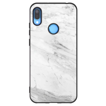 Etui na Huawei Y6 2019 - White marble