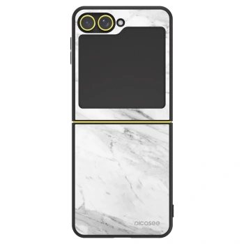 Etui na Samsung Galaxy Z Flip7 FE 5G - White marble