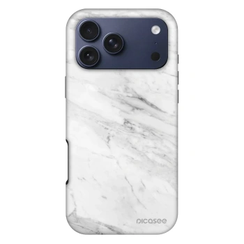 Etui na Apple iPhone 17 Pro Max - White marble