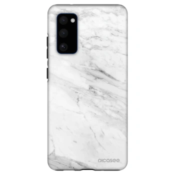 Etui na Samsung Galaxy S20 FE - White marble
