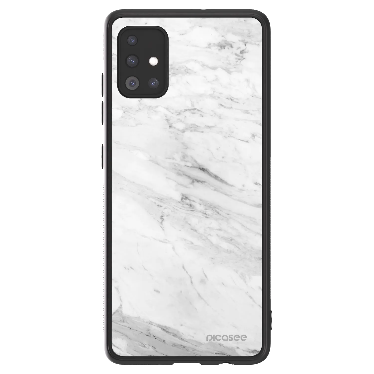 Picasee ULTIMATE CASE na Samsung Galaxy A51 A515F - White marble