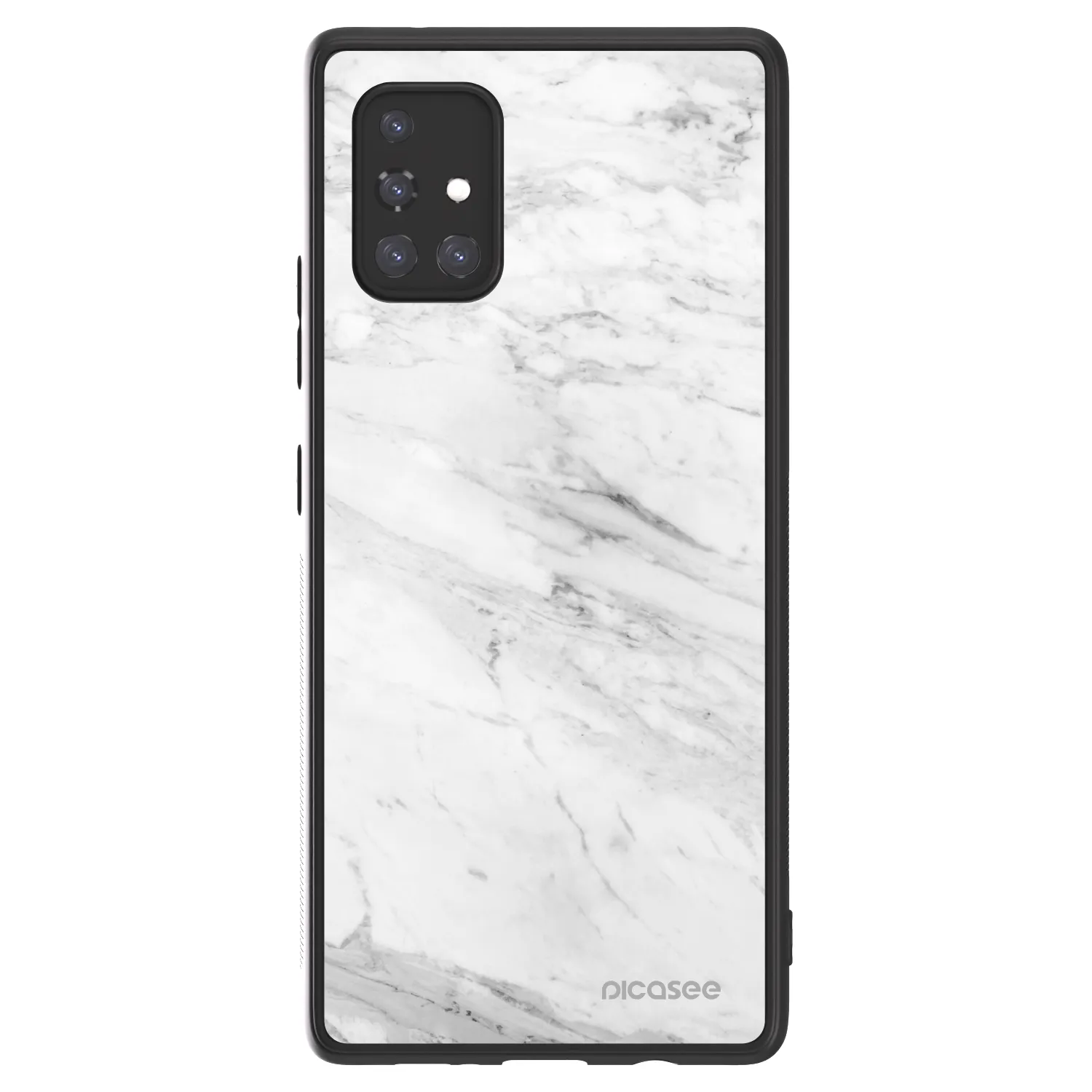 Picasee ULTIMATE CASE na Samsung Galaxy A71 A715F - White marble