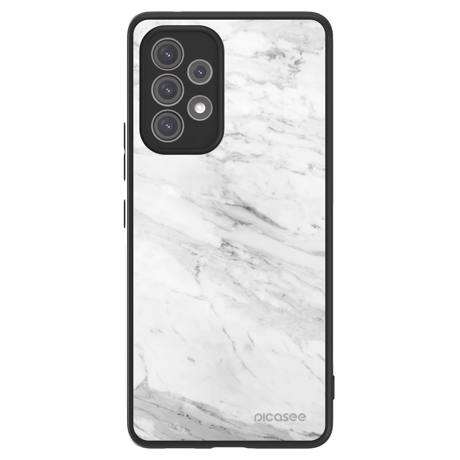 Picasee ULTIMATE CASE na Samsung Galaxy A52 5G A525F - White marble