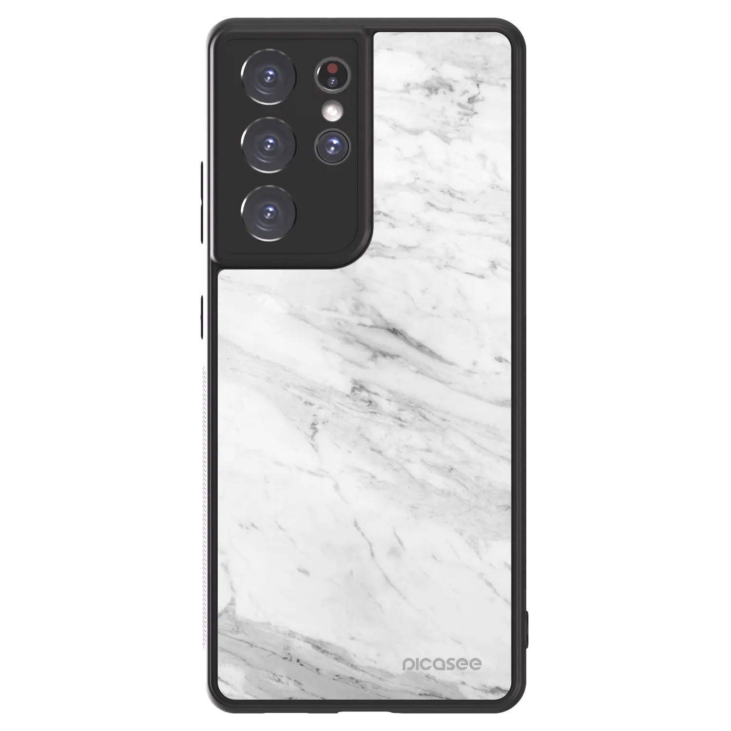Picasee ULTIMATE CASE na Samsung Galaxy S21 Ultra 5G G998B - White marble