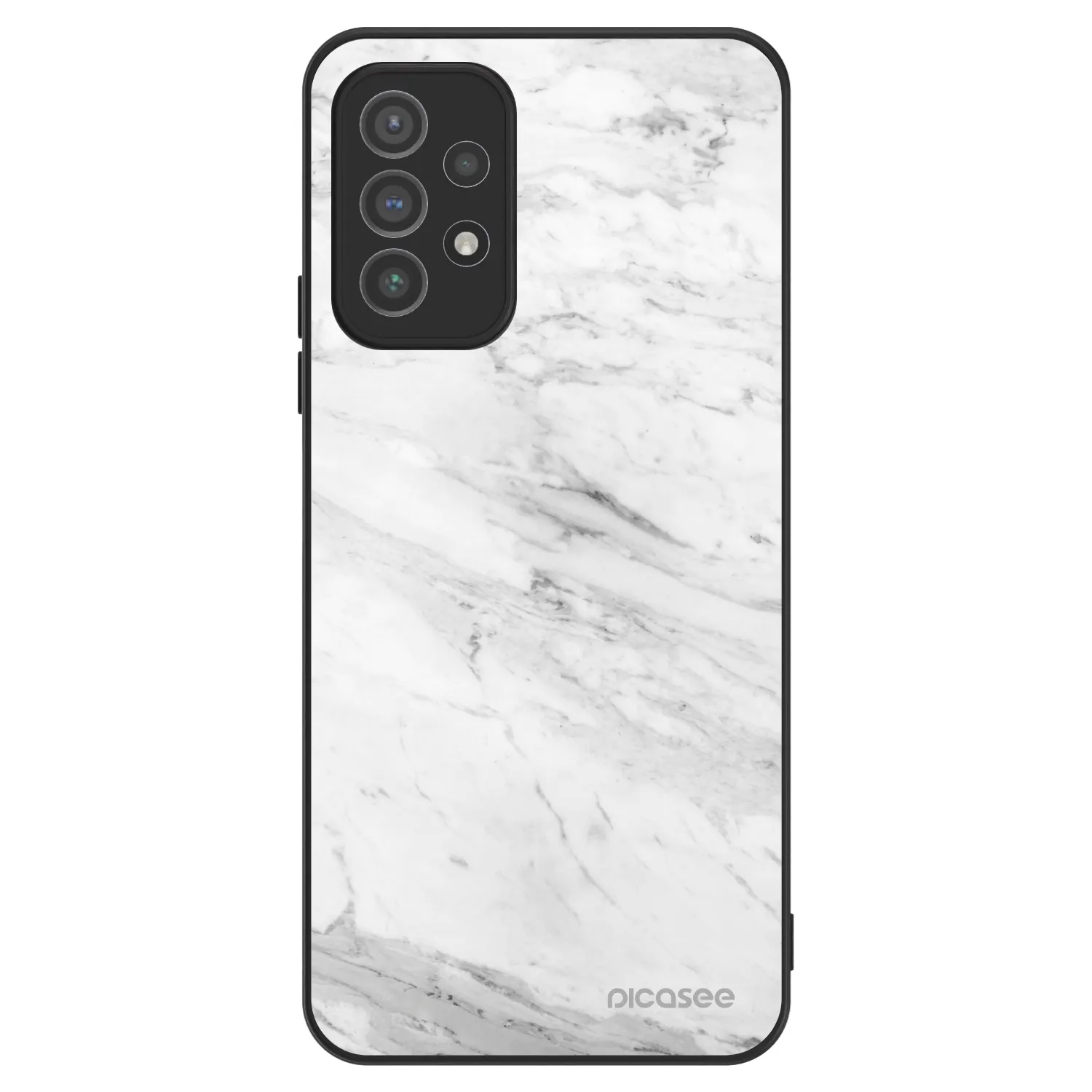 Picasee ULTIMATE CASE na Samsung Galaxy A72 A725F - White marble