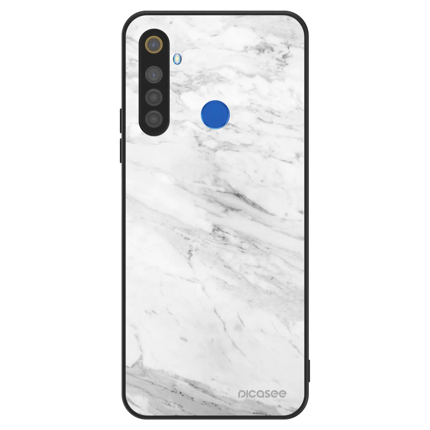 Picasee ULTIMATE CASE na Realme 5 - White marble