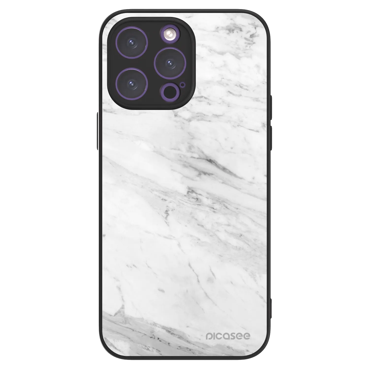 Picasee ULTIMATE CASE MagSafe pro Apple iPhone 14 Pro Max - White marble