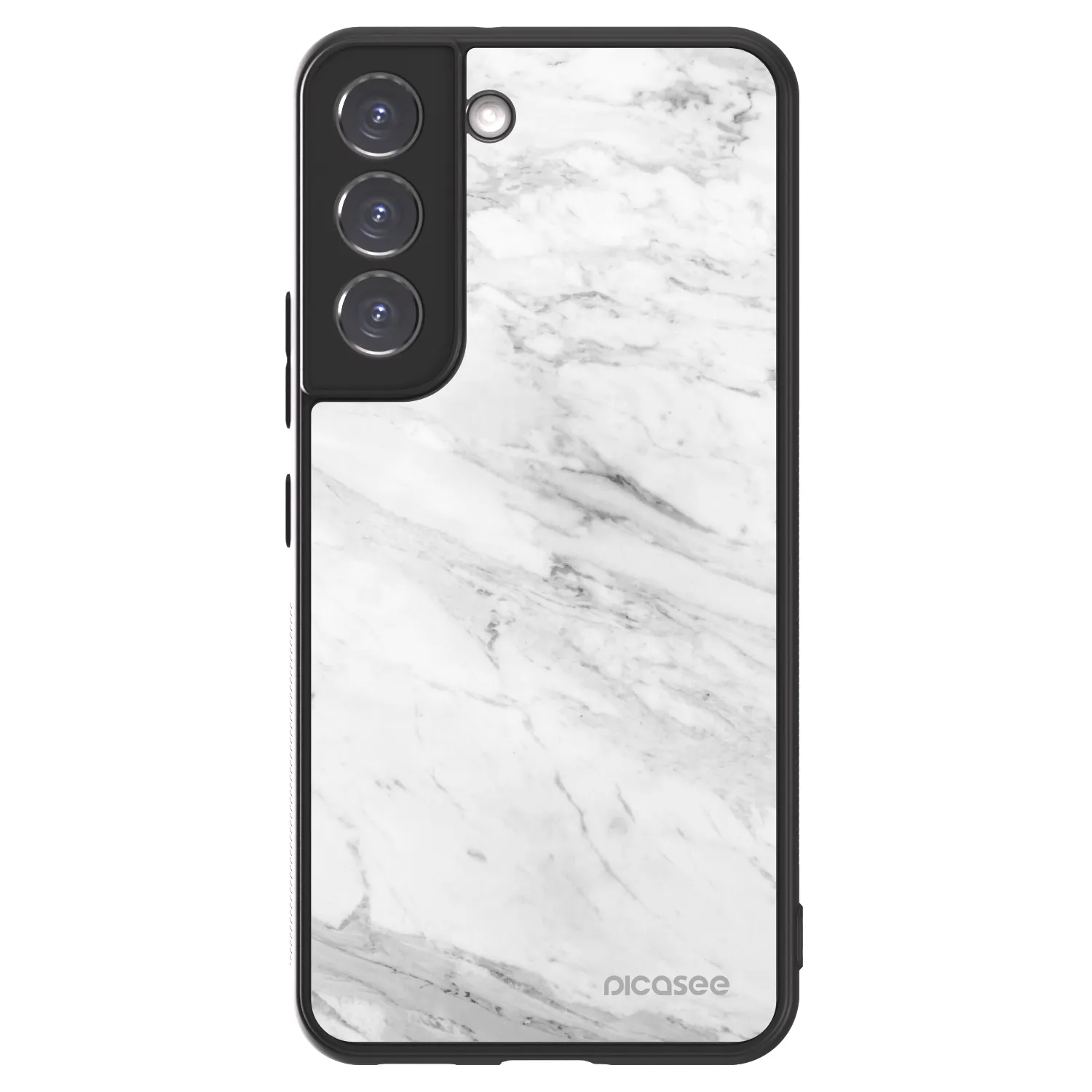 Picasee ULTIMATE CASE PowerShare pro Samsung Galaxy S22 5G - White marble