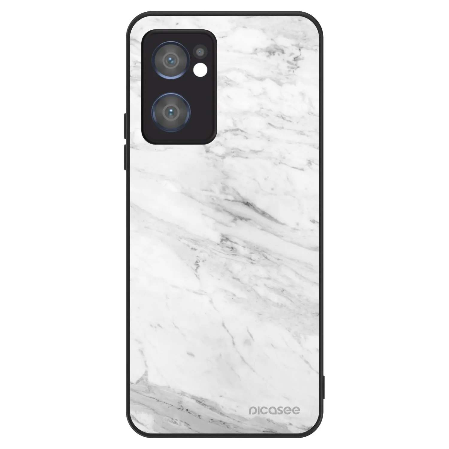 Picasee ULTIMATE CASE na OPPO Reno 7 5G - White marble