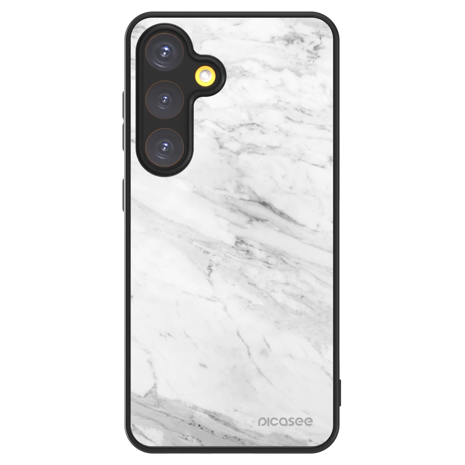 Picasee ULTIMATE CASE PowerShare pro Samsung Galaxy S24 S921B 5G - White marble