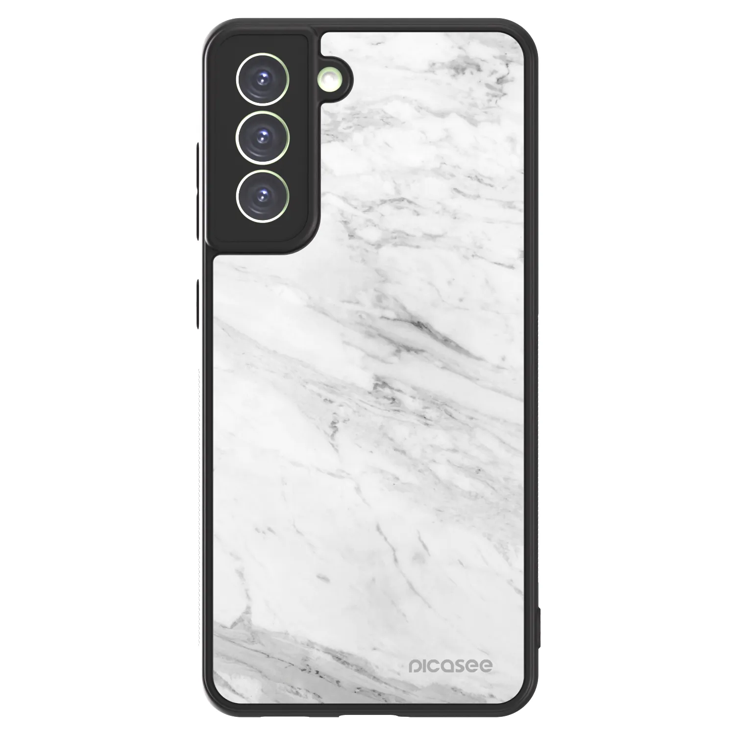 Picasee ULTIMATE CASE PowerShare pro Samsung Galaxy S21 FE 5G - White marble