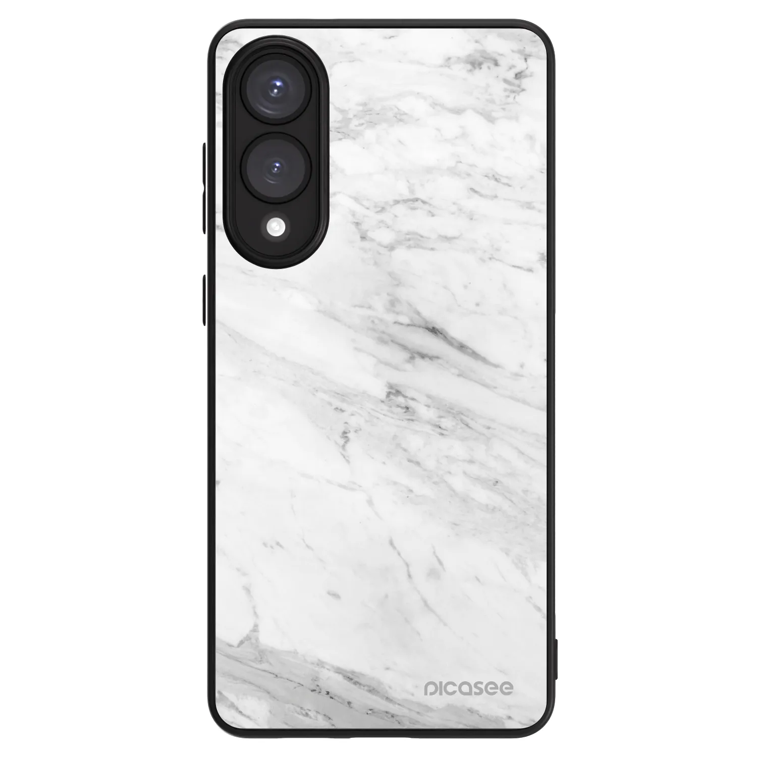 Picasee ULTIMATE CASE PowerShare pro Samsung Galaxy S25 Edge 5G - White marble