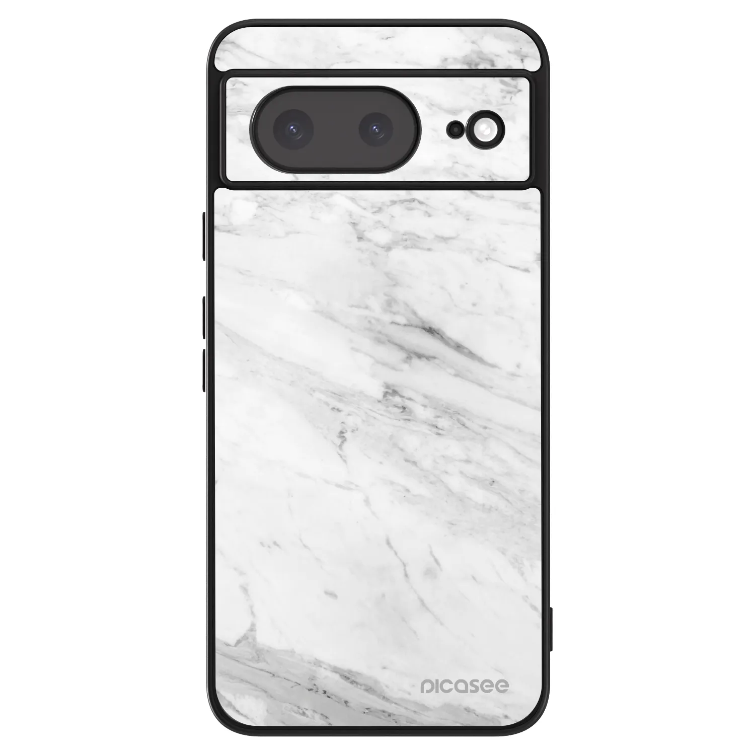 Picasee ULTIMATE CASE na Google Pixel 8a - White marble