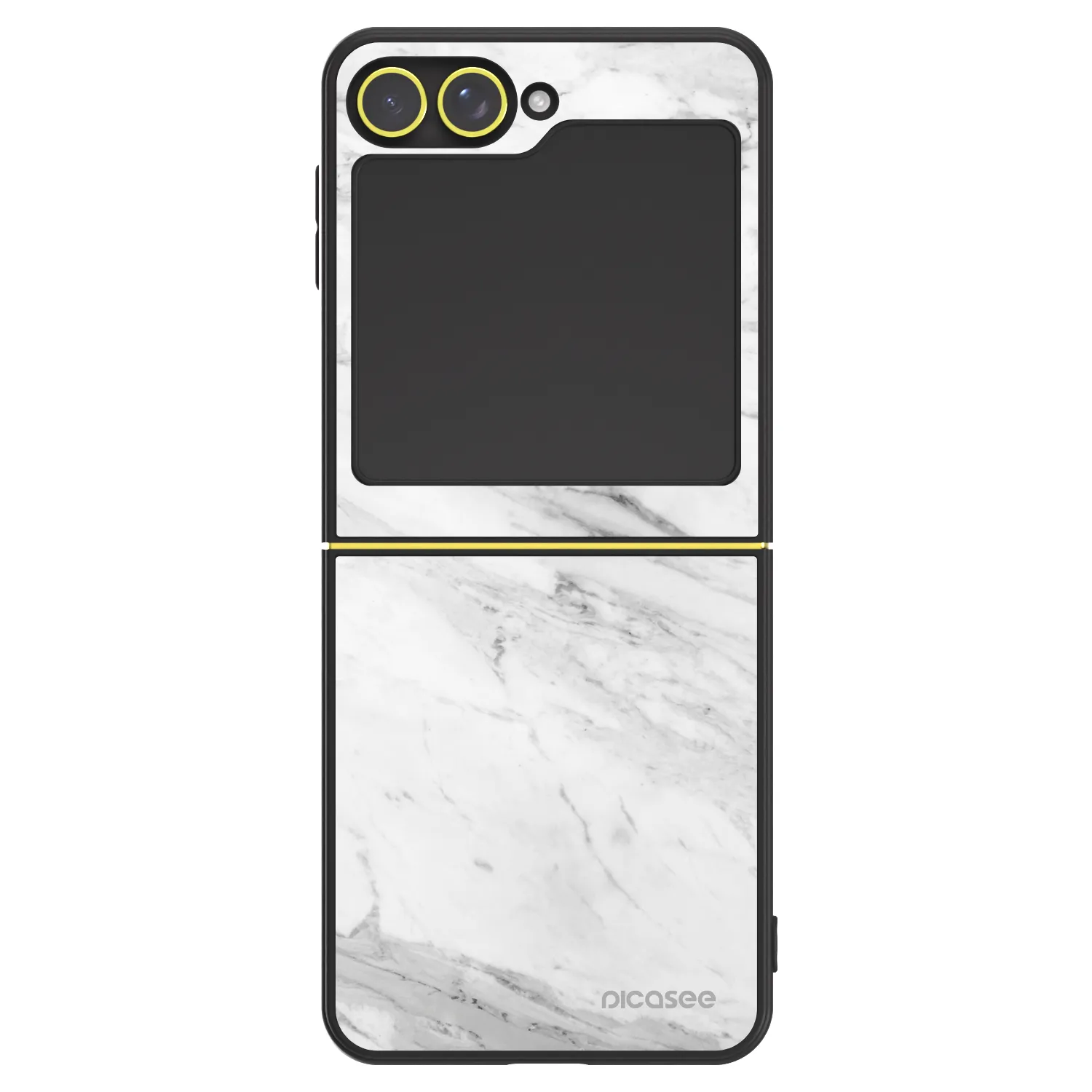 Picasee ULTIMATE CASE na Samsung Galaxy Z Flip6 5G - White marble