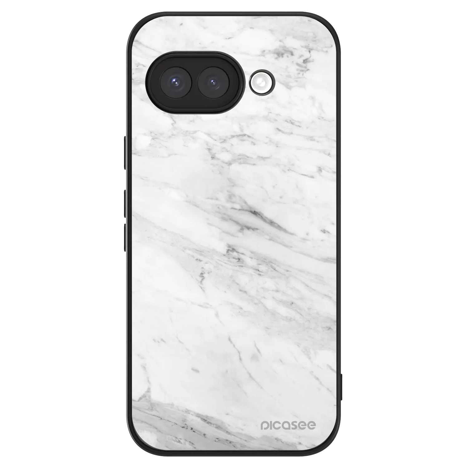 Picasee ULTIMATE CASE na Google Pixel 9a - White marble