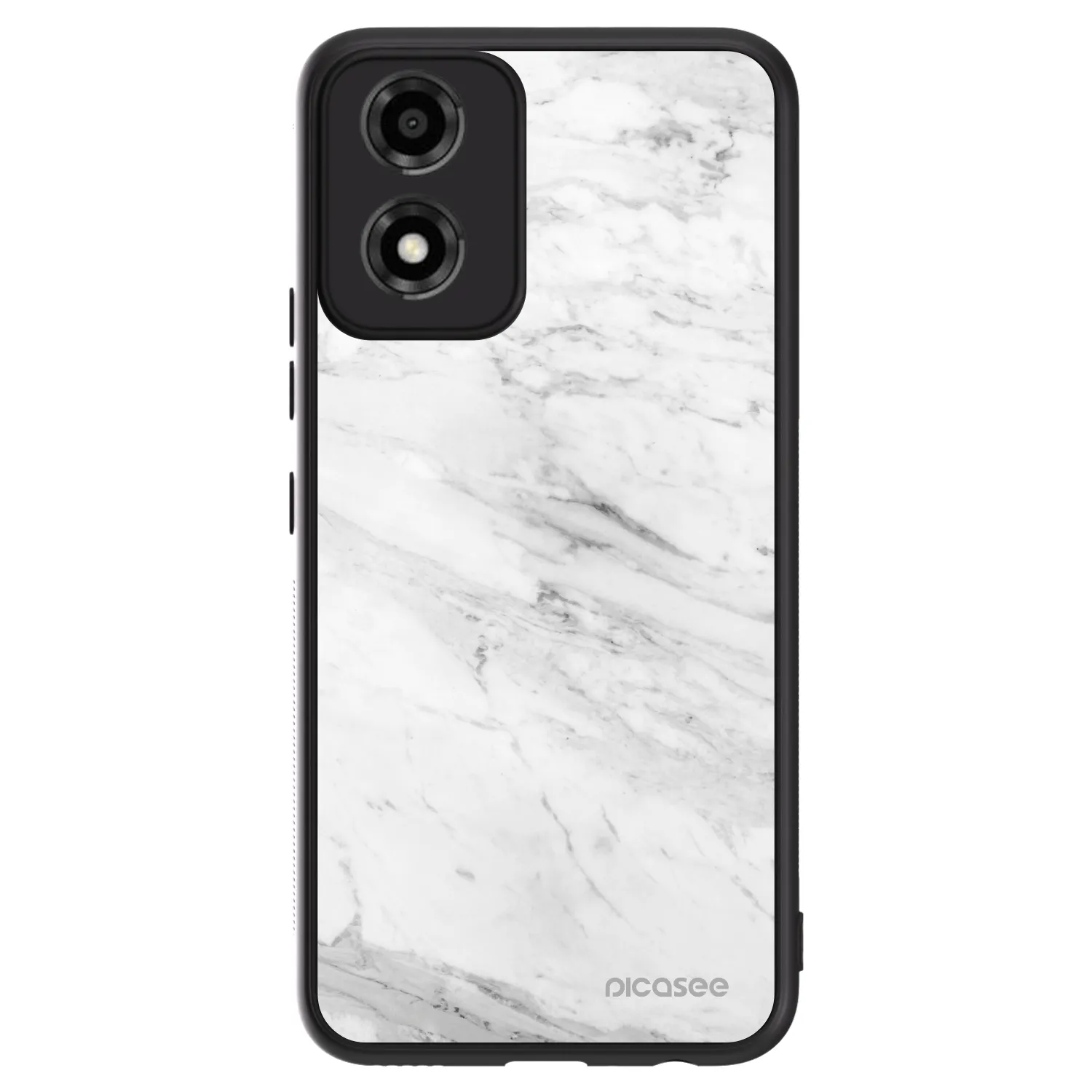 Picasee ULTIMATE CASE na Motorola Moto E14 - White marble