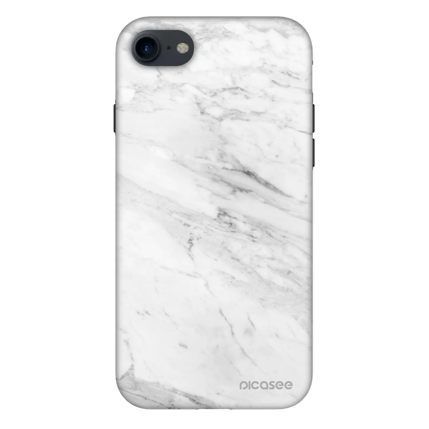 Picasee Fashion Case na Apple iPhone SE 2020 - White marble