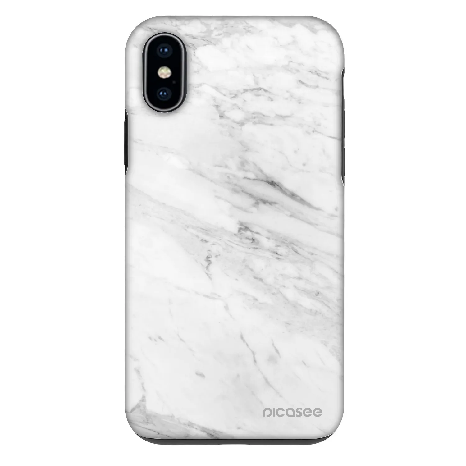 Picasee Fashion Case na Apple iPhone X/XS - White marble