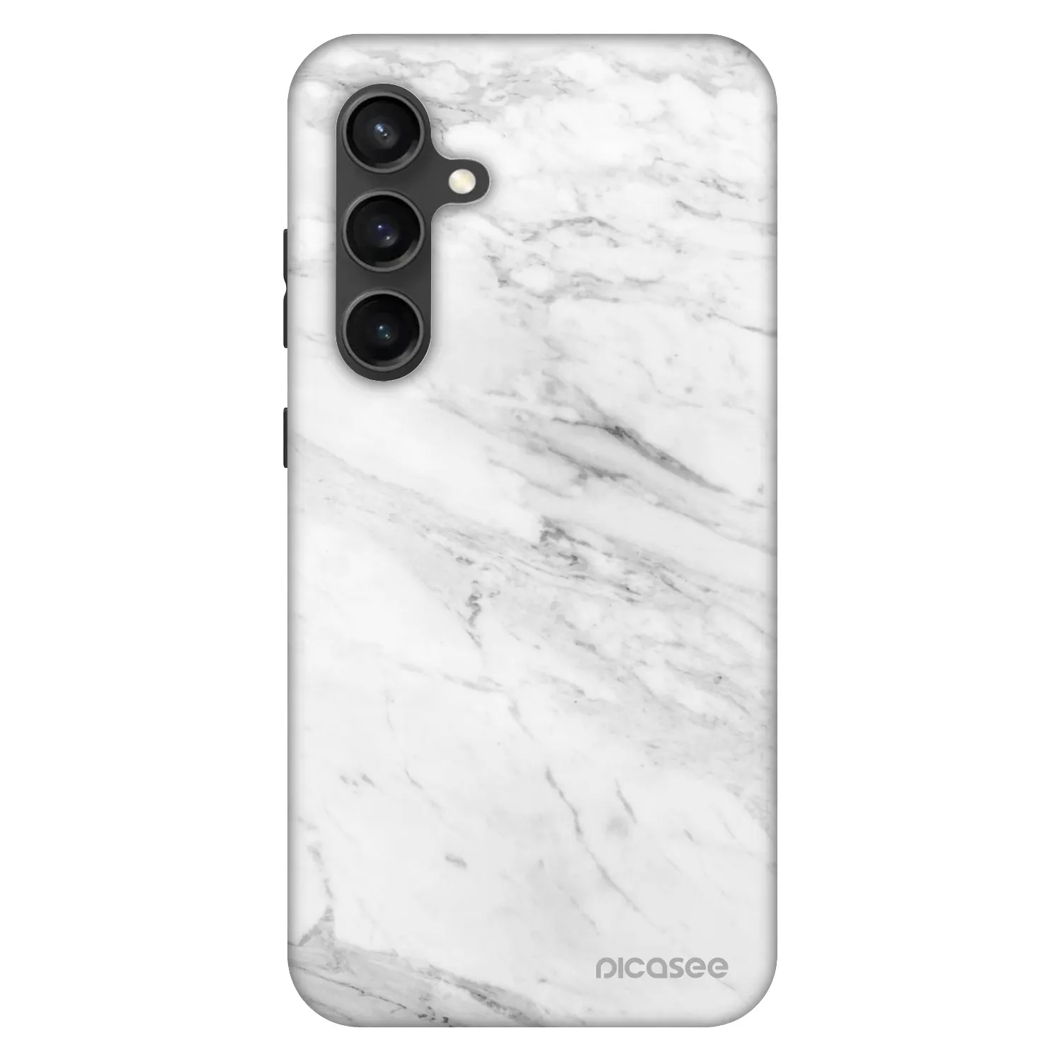 Picasee Fashion Case na Samsung Galaxy S24 FE S721B - White marble