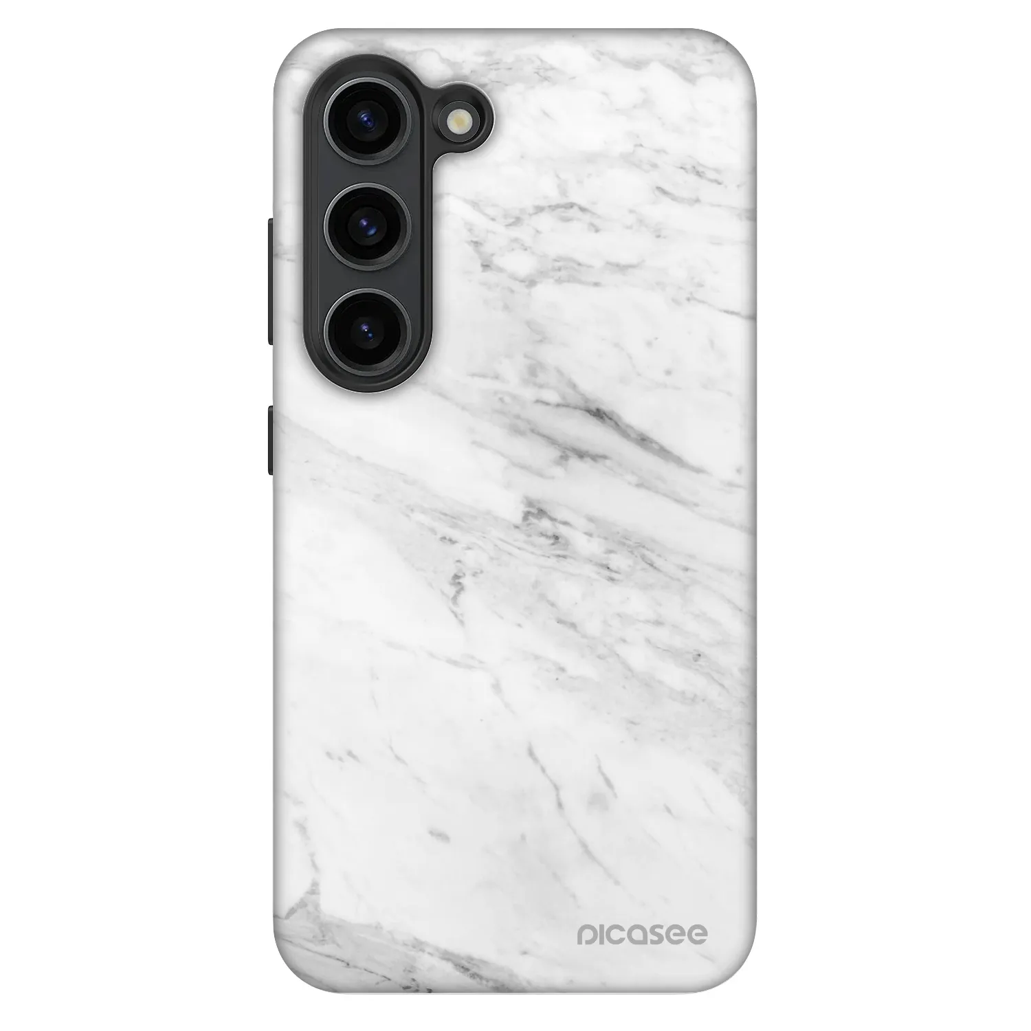 Picasee Fashion Case na Samsung Galaxy S23 5G - White marble