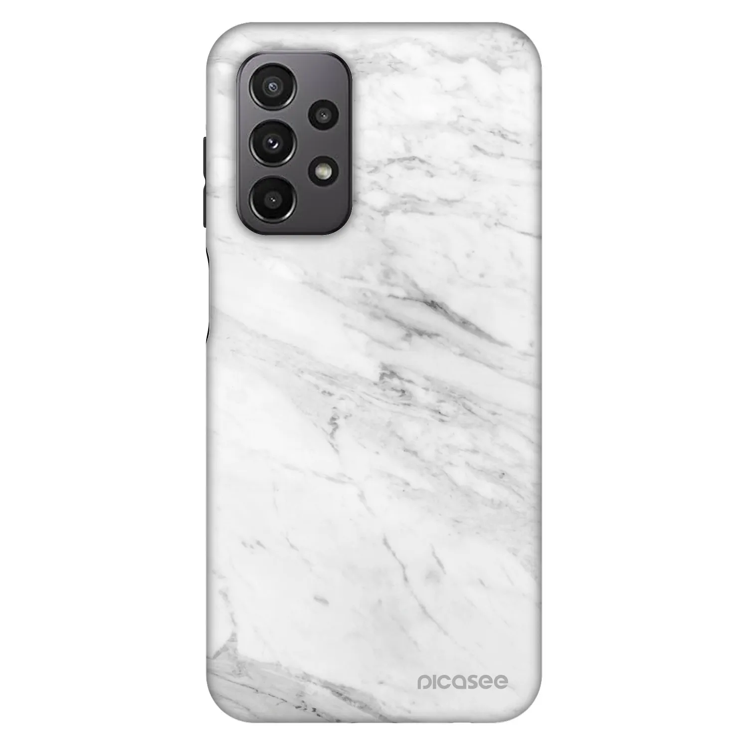 Picasee Fashion Case na Samsung Galaxy A23 A236B 5G - White marble