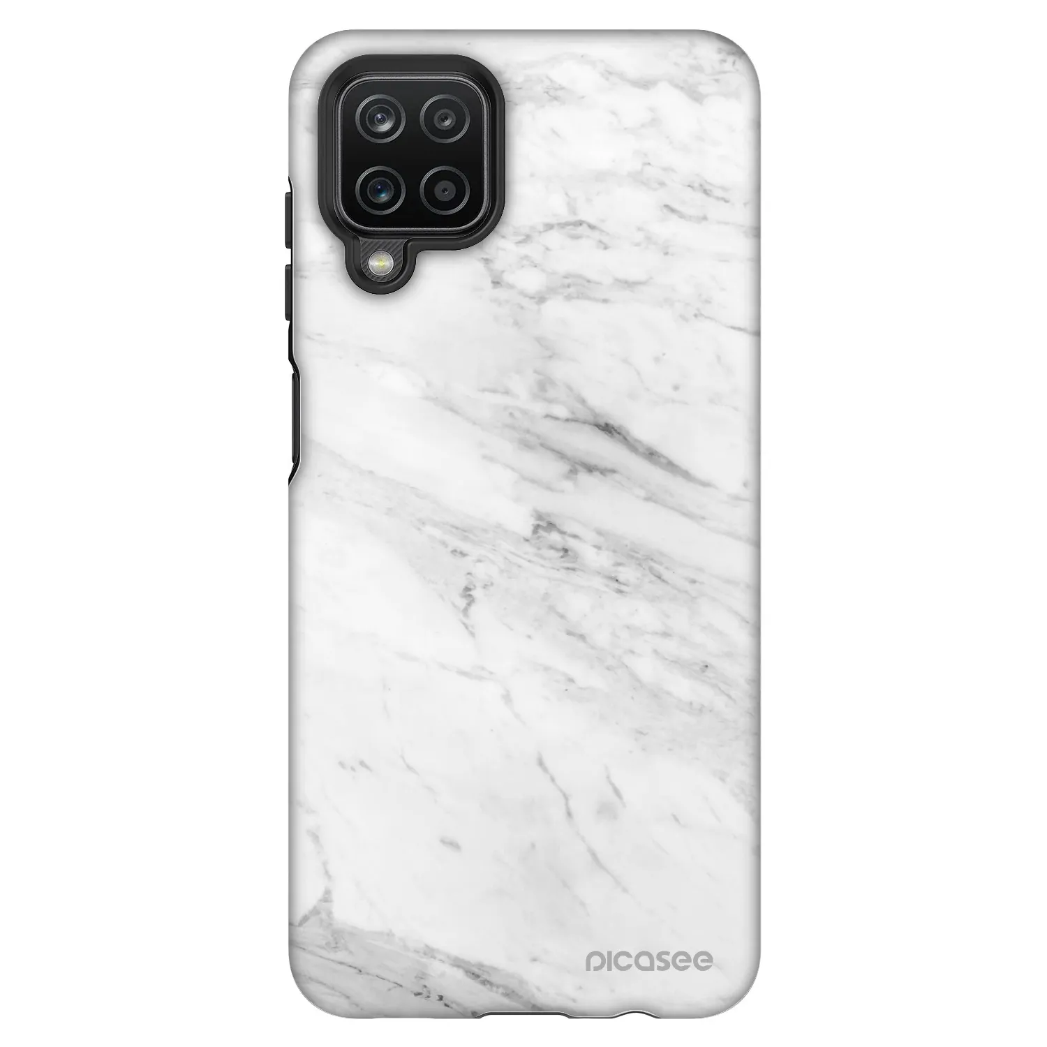 Picasee Fashion Case na Samsung Galaxy A12 A125F - White marble