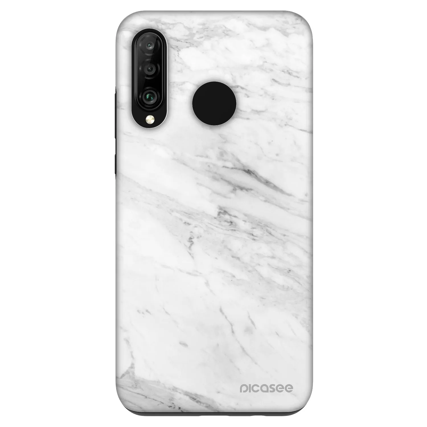 Picasee Fashion Case na Huawei P30 Lite - White marble