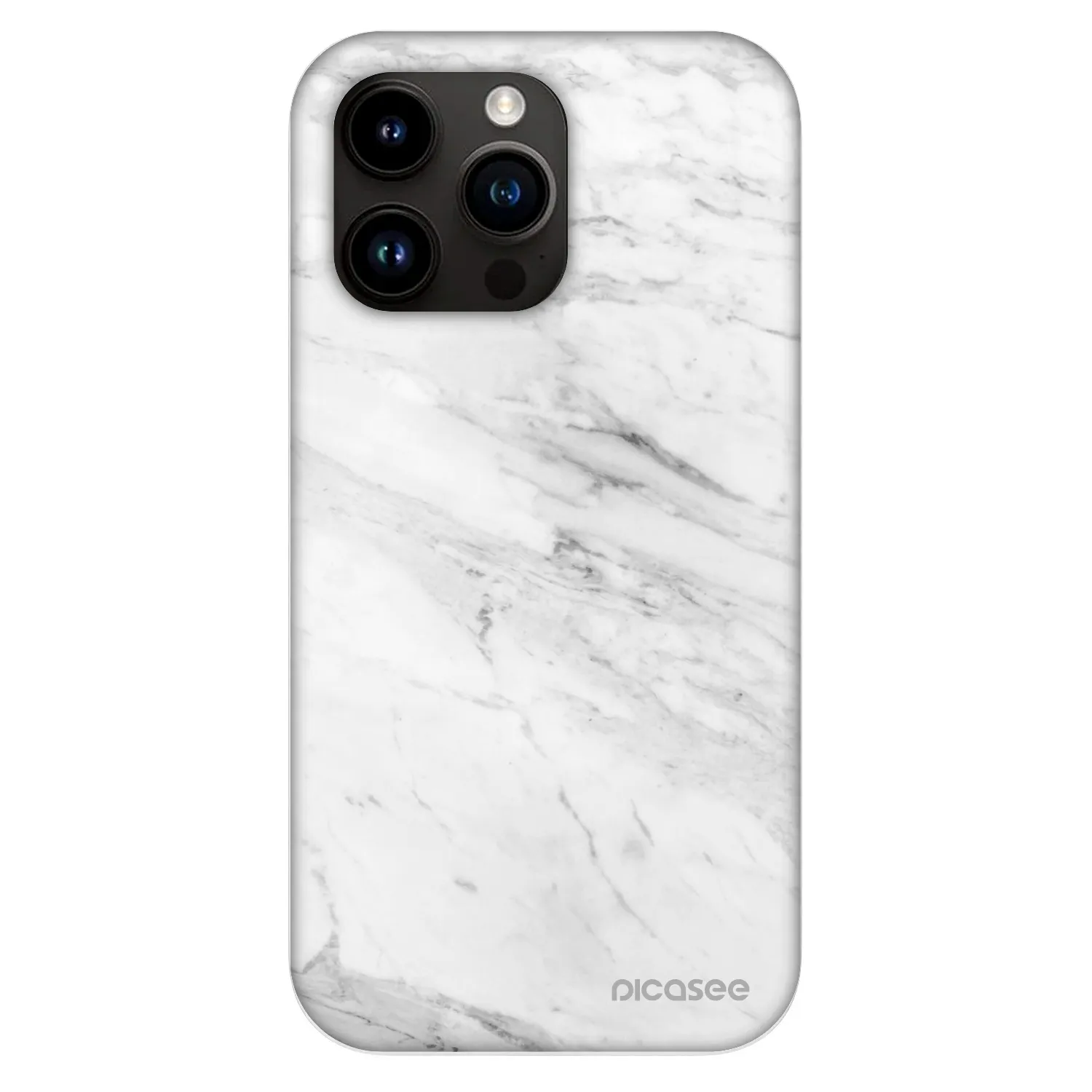 Picasee Fashion Case MagSafe na Apple iPhone 13 Pro - White marble