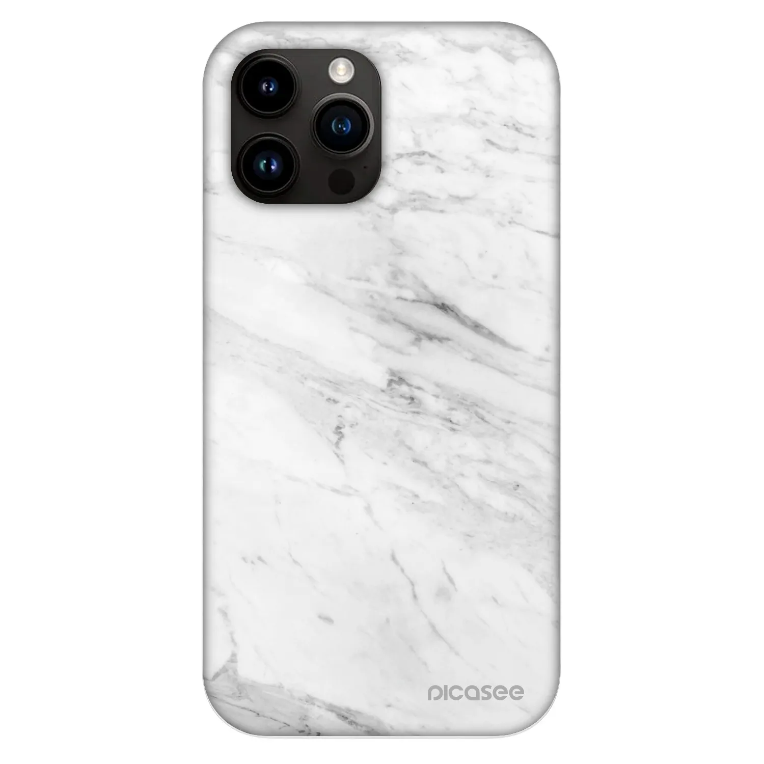 Picasee Fashion Case MagSafe na Apple iPhone 13 Pro Max - White marble
