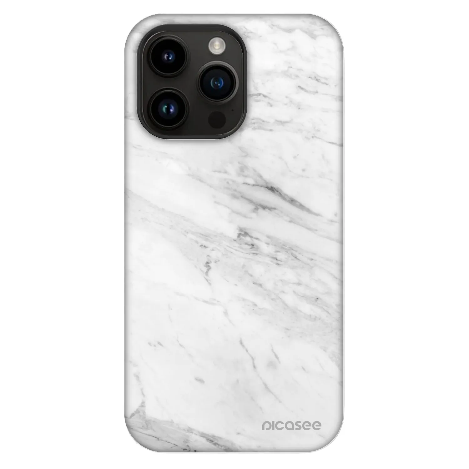 Picasee Fashion Case MagSafe na Apple iPhone 14 Pro Max - White marble