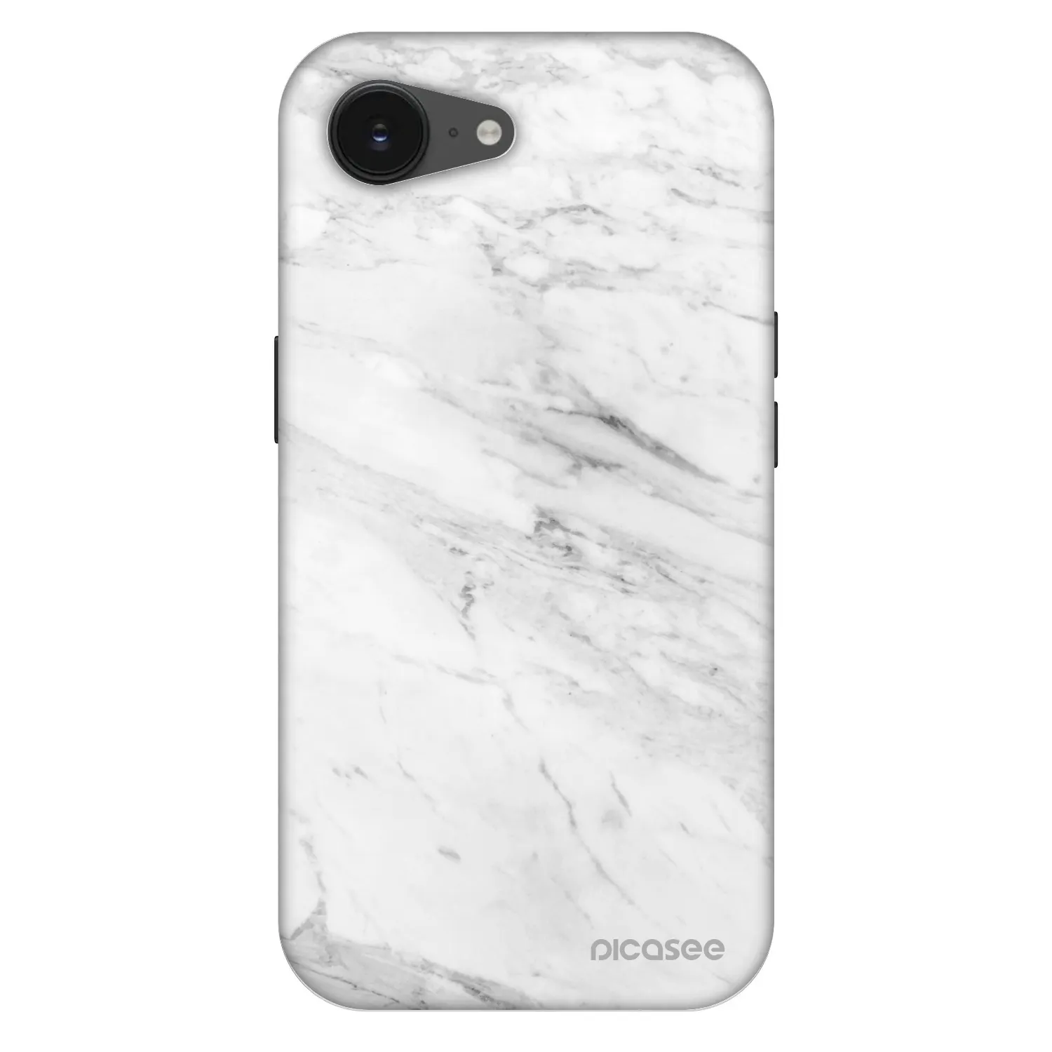 Picasee Fashion Case MagSafe na Apple iPhone 16e - White marble