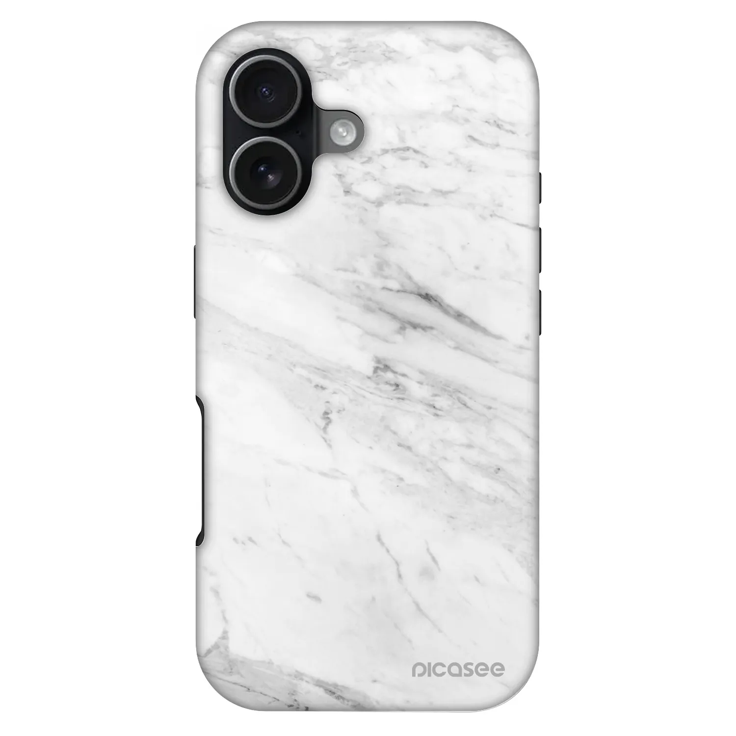 Picasee Fashion Case MagSafe na Apple iPhone 17 - White marble