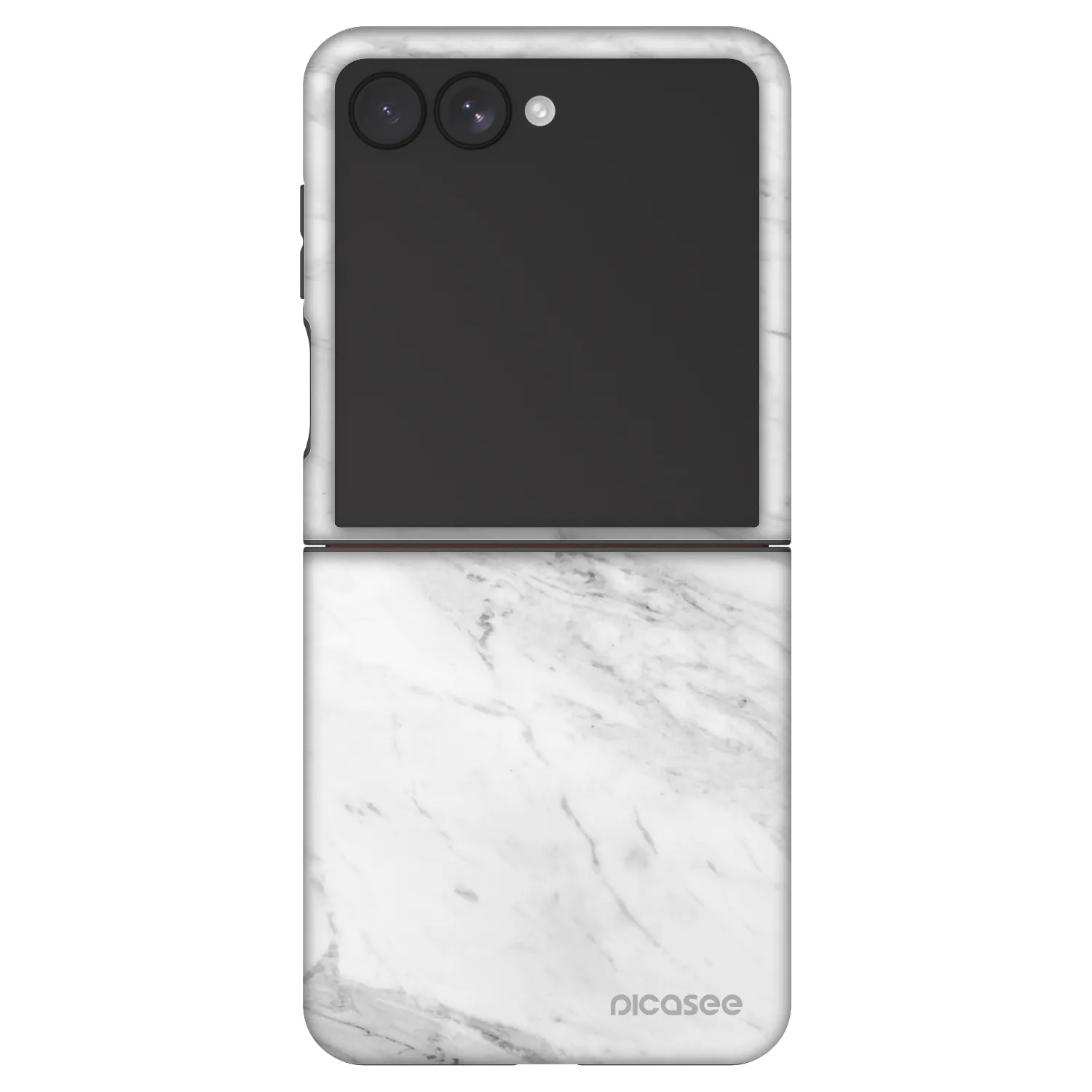 Picasee Fashion Case na Samsung Galaxy Z Flip7 5G - White marble