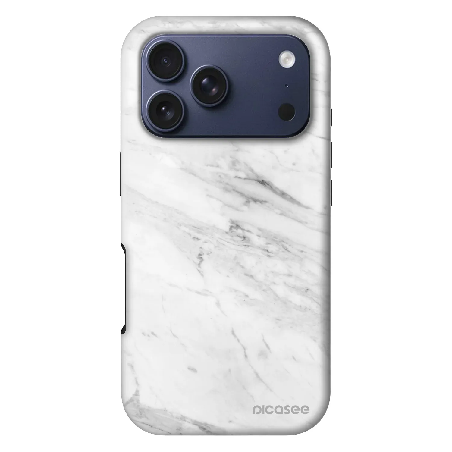 Picasee Fashion Case MagSafe na Apple iPhone 18 Pro - White marble