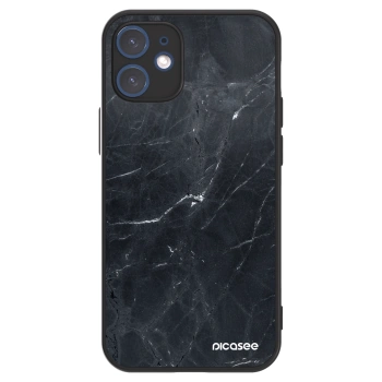 Picasee ULTIMATE CASE na Apple iPhone 12 mini - Black marble
