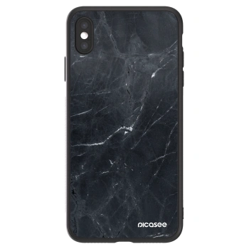 Picasee ULTIMATE CASE na Apple iPhone XS Max - Black marble