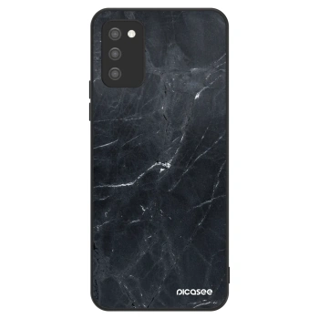 Etui na Samsung Galaxy A02s A025G - Black marble