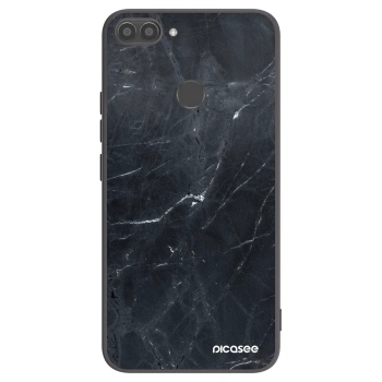 Etui na Huawei P Smart - Black marble