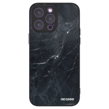 Picasee ULTIMATE CASE MagSafe pro Apple iPhone 14 Pro Max - Black marble