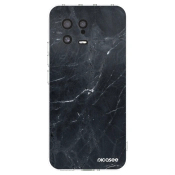 Picasee silikonowe przeźroczyste etui na Xiaomi 13 - Black marble