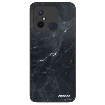 Etui na Xiaomi Redmi 12C - Black marble