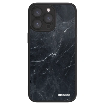 Picasee ULTIMATE CASE MagSafe pro Apple iPhone 15 Pro Max - Black marble